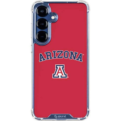 University of Arizona Primary Logo Red Galaxy S25 Clear Case